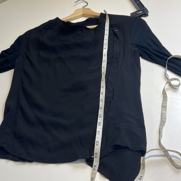 Babaton Aritzia Asymmetrical Waterfall Zip Jacket Size Small - Picture 7 of 8